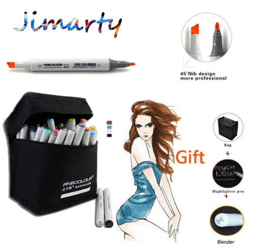 

Sketch Color Marker Pen Finecolor Architecture Alcohol Based Art Markers 12 36 48 60 72 Colors set Manga Marker Drawing
