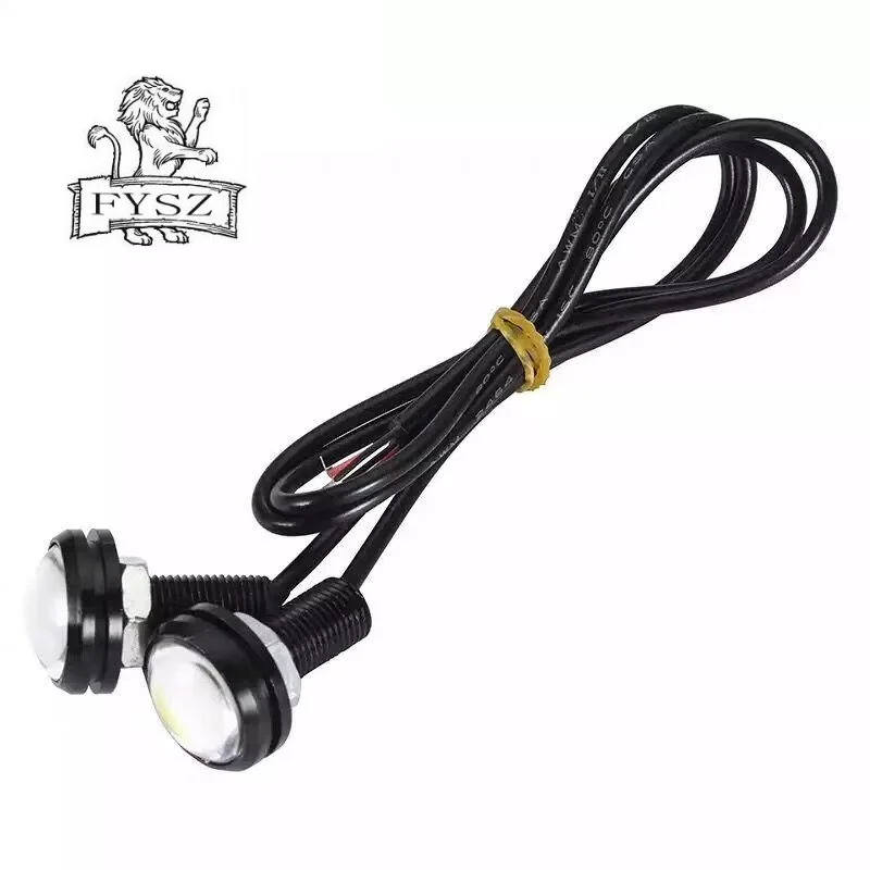 Светодиодная автомобильная лампа Hawkeye высокой мощности 23 мм 2 шт.|12v car led lamp|car lightlamp