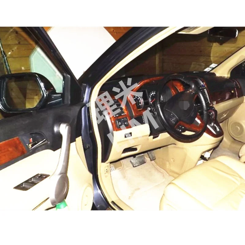 

Peachwood Vein Type ABS Decoration Cover Car Sticker Suitable for Honda CRV 2007 2008 2009 2010 Car Styling Accessories