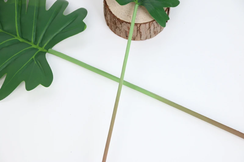 JAROWN Artificial Real Touch Spring Rain Leaf Simulation Plant Wall Plastic Flower DIY Nordic Style Home Decor Wedding Decor (6)