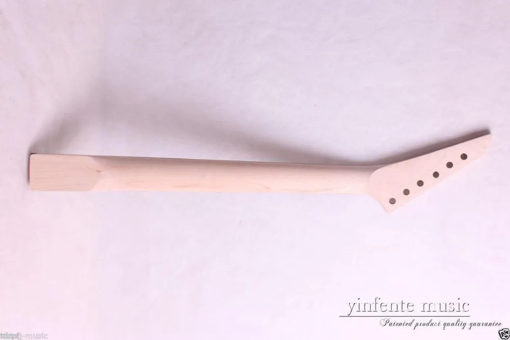 Новая электрическая гитара шея массивная клен палисандр 25.5 '' 24 лада Yinfente
