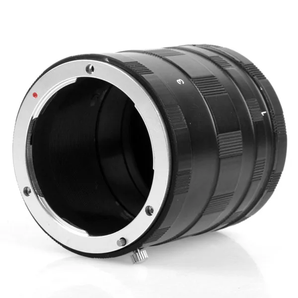 소니 알파 카메라 용 금속 매크로 확장 튜브 어댑터 링 A900 A700 A77 A65 A57 A55 A37 A37 DSLR