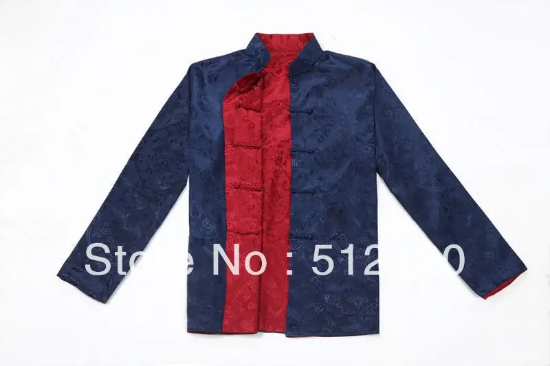 Shanghai Story Long Sleeve shirt Chinese Traditional clothing Two-sided wear tang suit mandarin collar reversible jacket 6 color