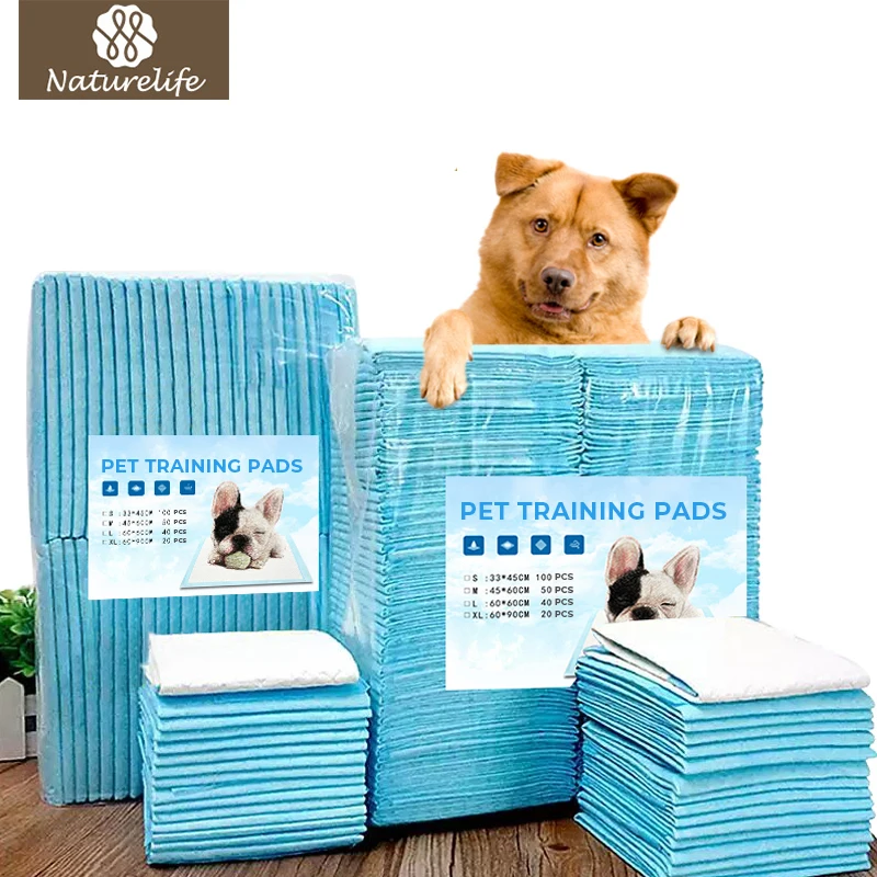 

Naturelife Training Urine Pad Multi-size Pet Absorbent Dairy Diapers Pet Dog Pet Diaper for Dog Cat Dairy Supplies Drop shipping