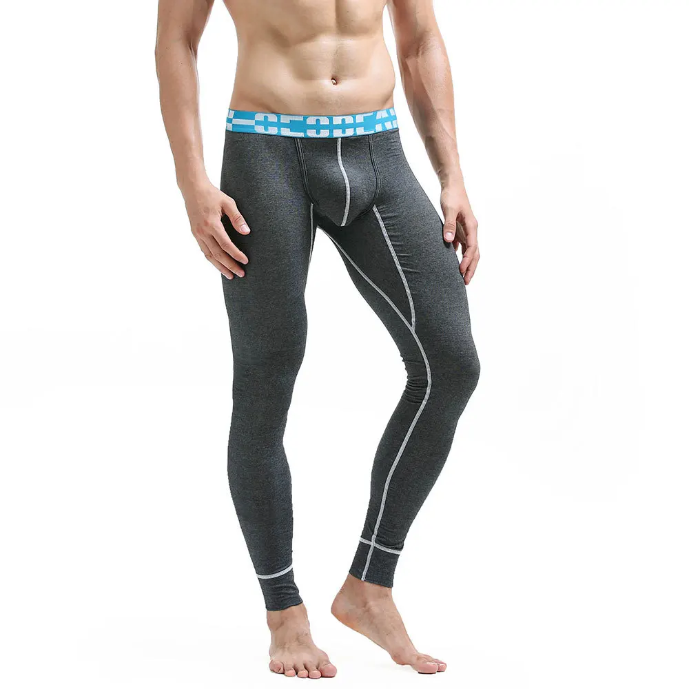 

Men Clothes 2018 Cotton Tights Leggings ropa interior para invierno Long John Bodysuit Sexy Thermal Underwear Male Pajamas
