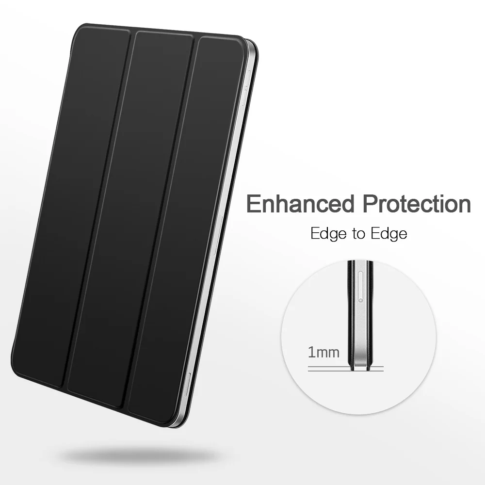 Магнитный смарт чехол ESR для iPad Pro 12 9 2018 с тройной подставкой прорезиненный