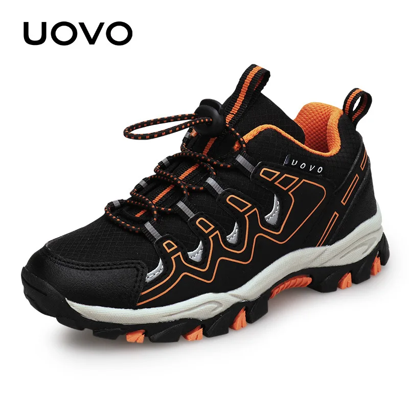 

Uovo 2018 New Boys Sports Shoes Spring And Autumn Children Outdoor Casual Shoes Big Kids Anti-Slippery Sneakers Eur 31 32 33 39
