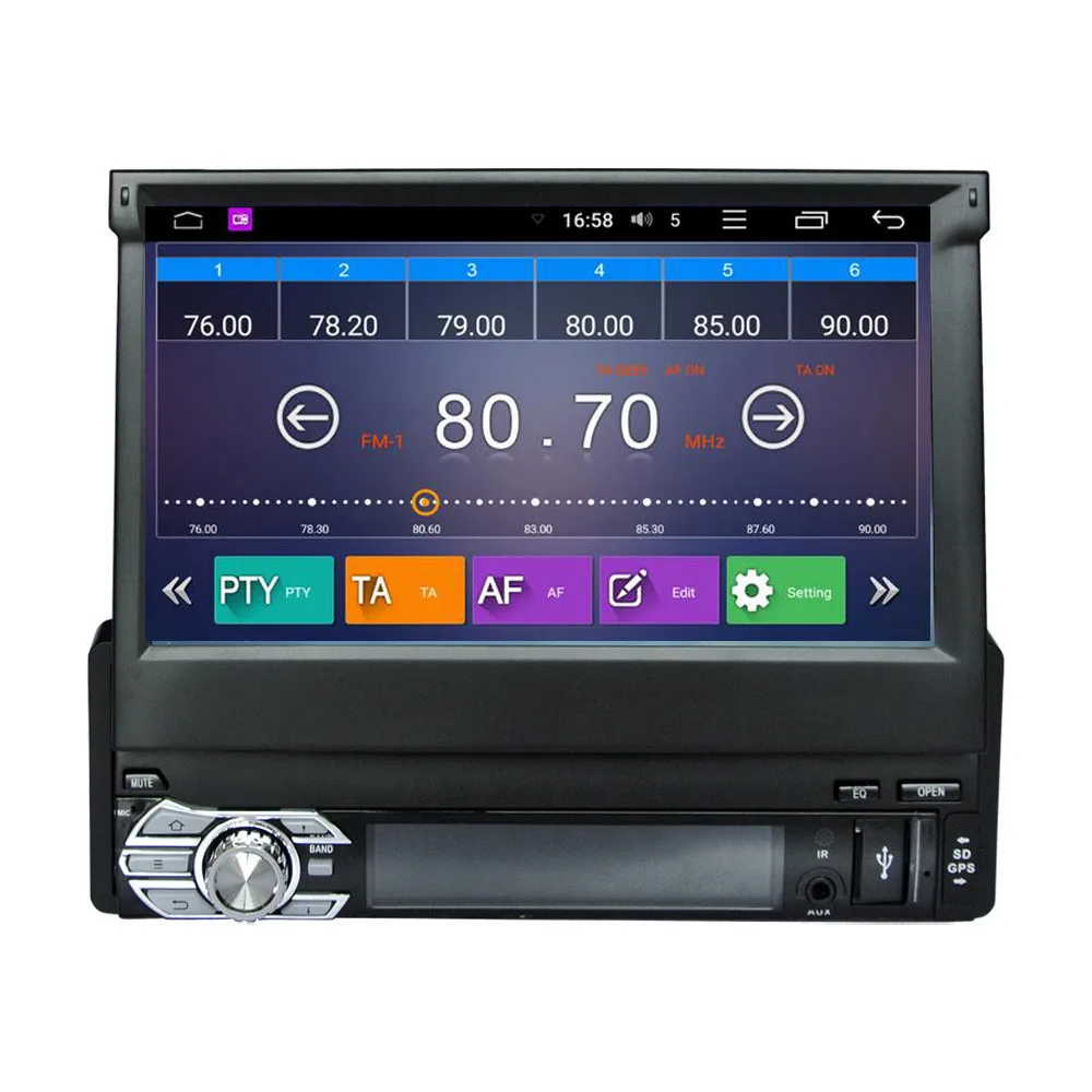Flash Deal Andriod GPS navigation Car Radio Bluetooth V2.0 Car Stereo Audio Player In-dash Single Din Mp3 Player USB MP3 WMA Radio Player 13
