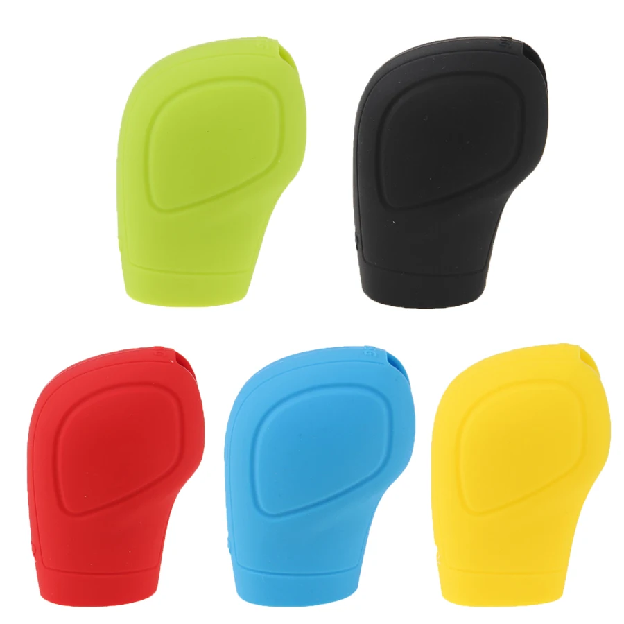 

Universal Gear Shift Collars Car-Styling Gear Head Shift Knob Cover Non-slip Soft Silicone Handbrake Grips Car Covers 8 Colors