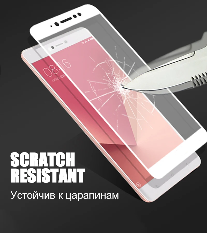 TOMKAS For Xiaomi Redmi Note 5A 4 4X Redmi 4X 4 Pro Tempered Glass For Xiaomi 6 Mi A1 Mi 5X Redmi 4X 4 Pro Note 5A 4 4X Glass