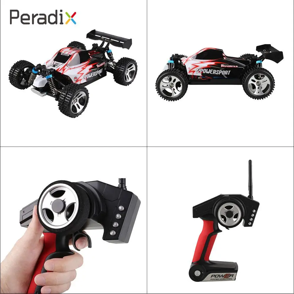 

1:18 2.4Ghz Radio Remote Control Rechargeable Off-Road RC Car Vehicle Model A959