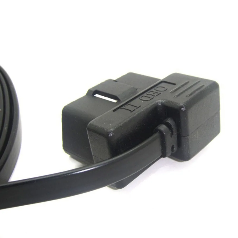 1,95 м OBD II 2 кабеля диагностический адаптер 16 Pin OBD2 к мини-usb кабель для HUD 5,5 HUD Дисплей кабель