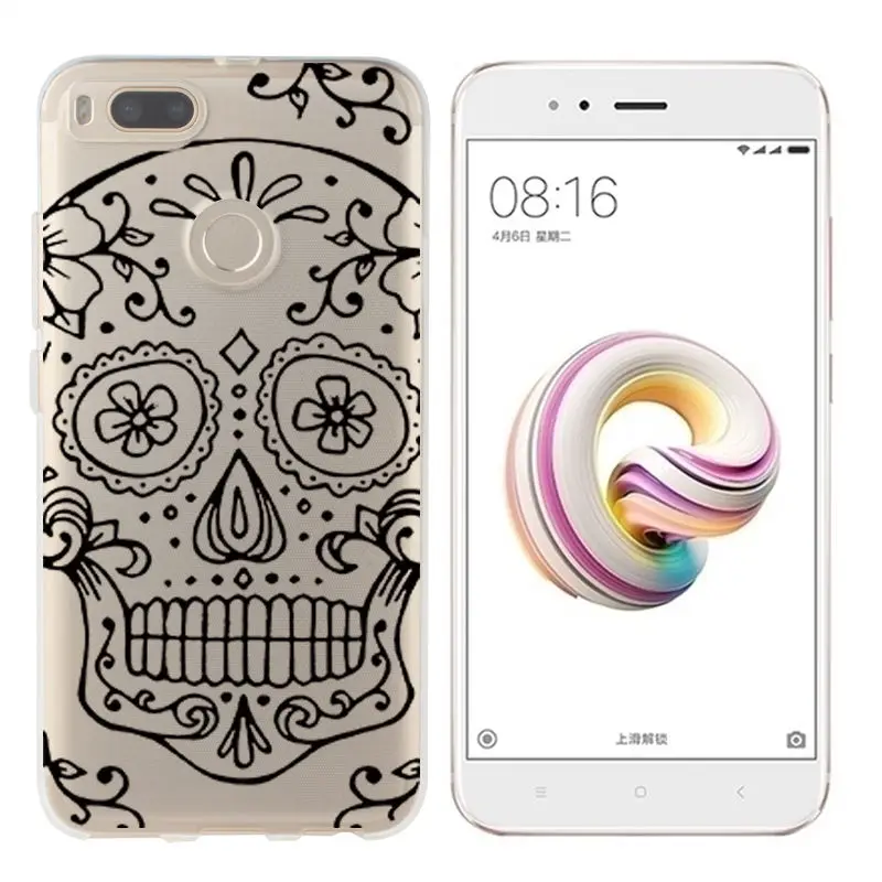 Patterned Phone Case for Xiaomi  Mi 8 A2 Lite Mi 5X 6X Pocophone F1 Clear Cover Redmi 5 Plus 6 Pro 4X Note 5 Pro Soft TPU Shell (19)