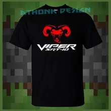 Vintage 2020 gran oferta carta americana coche Ram Viper Srt-10 camiseta Srt Motorsports Camiseta de cuello redondo ropa Camisa