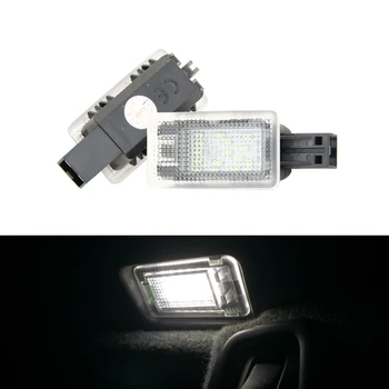 

2x CANbus Led Compartment Luggage Trunk Boot Lights For Volvo C70 V50 S60 S60L V40 S80 V60 XC60 XC90 Car-Styling White Lamp