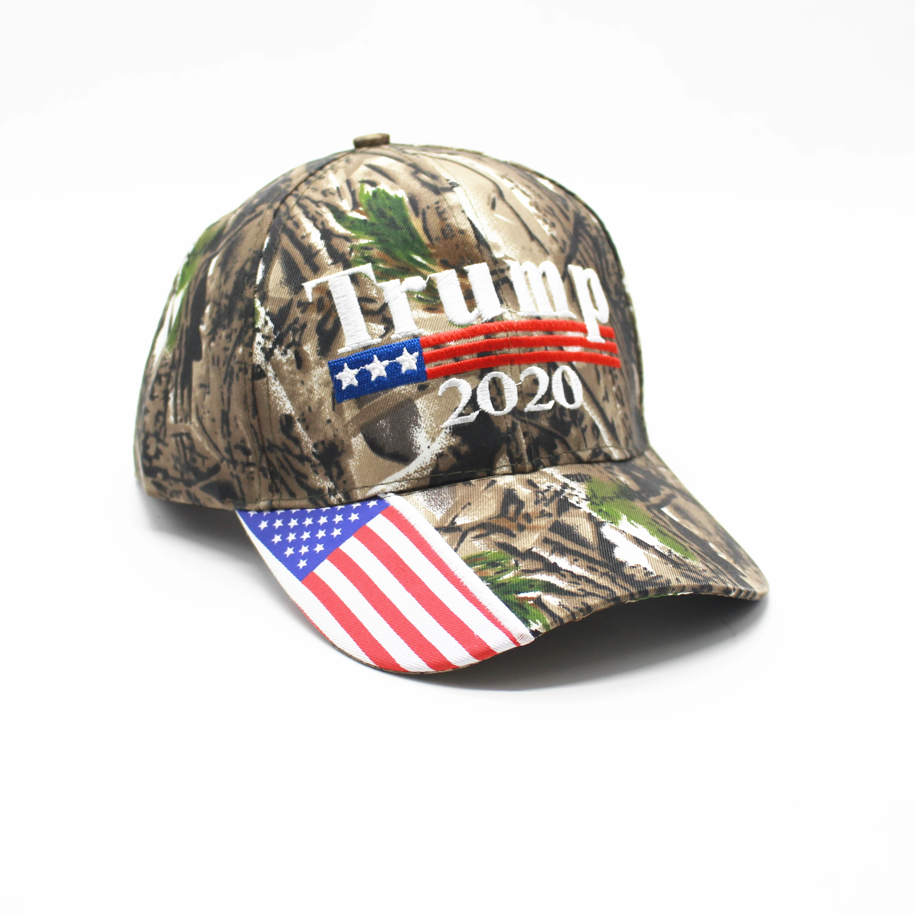 Бейсболка Make America Great Again с вышивкой флага США 2020 шляпа Дональда Трампа хлопковая