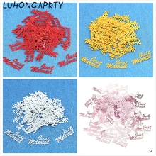 Hot Sale 500pcs Table Party Scatters Confetti Gold Silver Just Married Wedding Confetti Decoration Hot Sale 500pcs Table Party Scatters Confetti Gold Silver Just Married Wedding Confetti Decoration