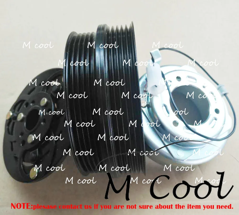 

HIGH QUALITY DKS15D NEW AUTO AC COMPRESSOR CLUTCH FOR VOLVO S40 II 2.4L A/C CLUTCH WHOLE SET REPAIR PARTS