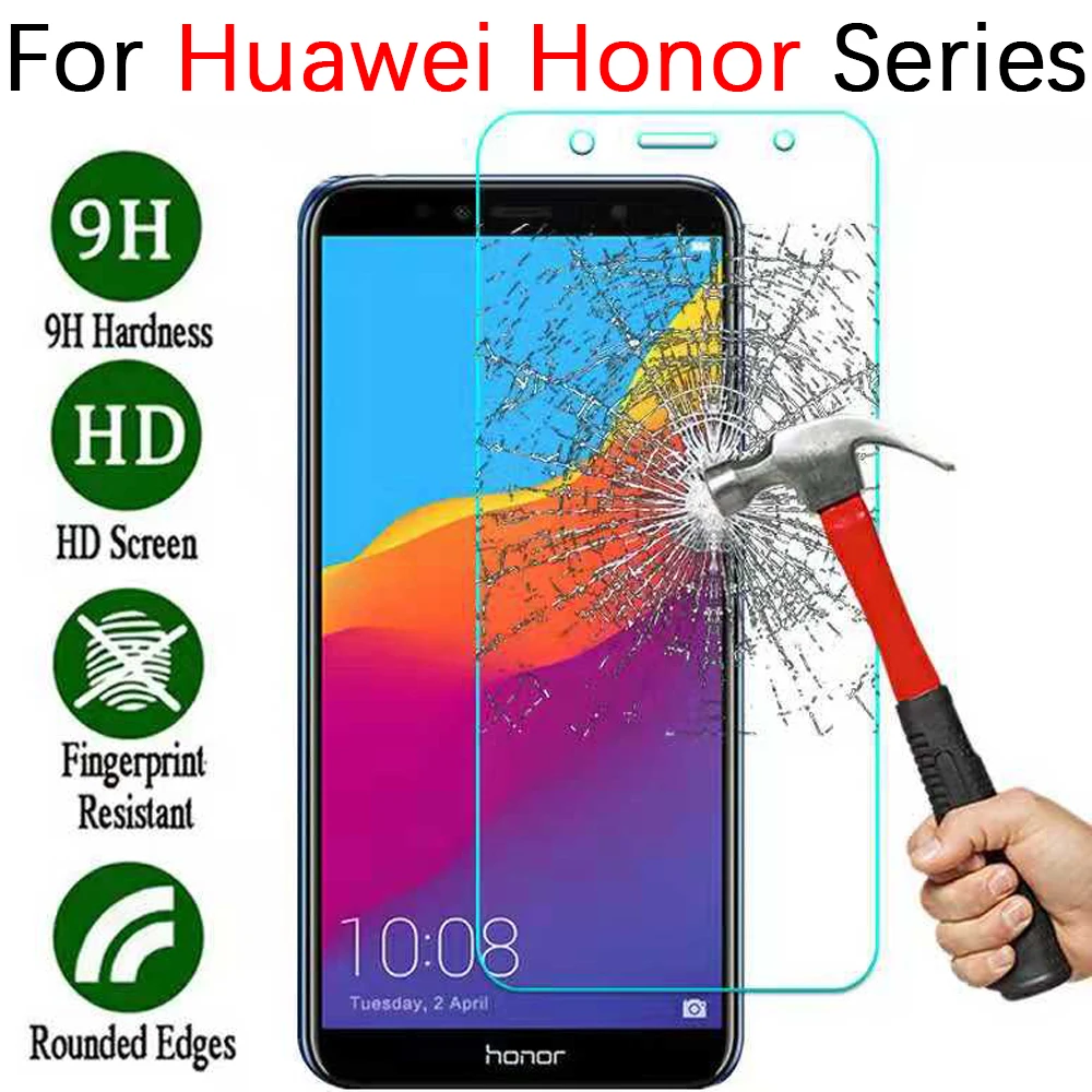 

honor 7a pro safety glass protective glass for honer 7c pro 5 6 7 a x c screenprotect glas on tremp a7 x7 c7 c6 x6 a6 hono 9 H