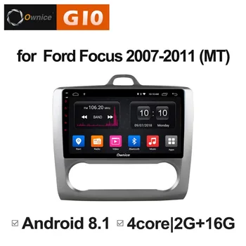 

9 inch 2GB RAM+16GB ROM Android 8.1 Quad 4Core Car DVD Player For Ford Focus 2007-2011 (AT) GPS Navigation Radio Stereo TPMS DAB