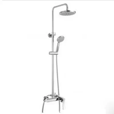 Single To Dual Control Bathroom Rain Double Shower Faucet Grand