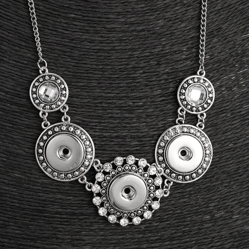 Buy High Quality DIY Snap Necklace Jewelry Antique