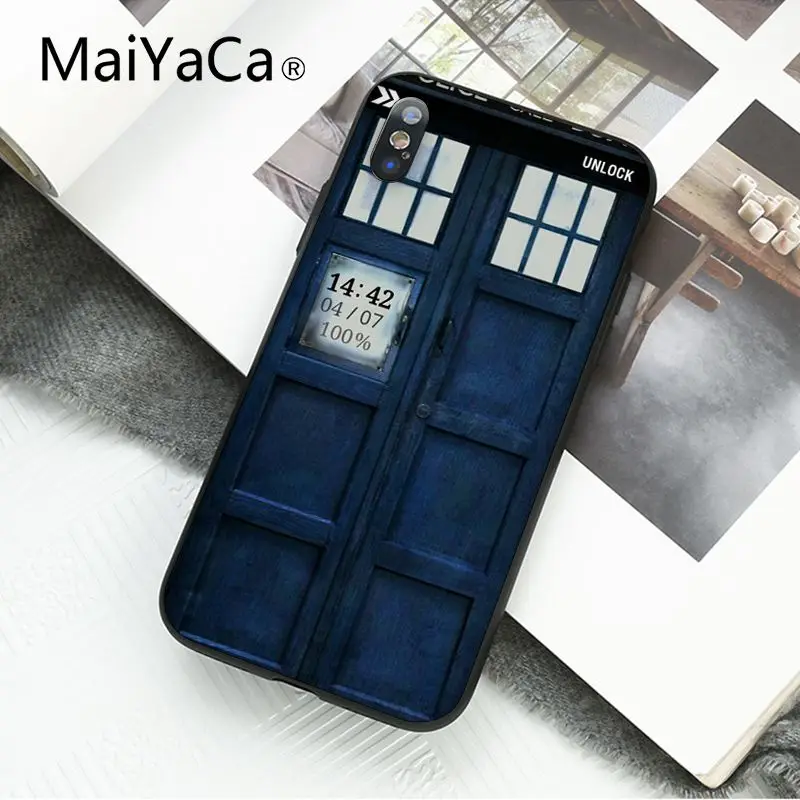 Чехол для телефона Tardis Box Doctor Who iphone 11 12 Pro 11Pro Max 8 7 6 6S Plus X XS MAX 5 5S SE XR|Бамперы| |