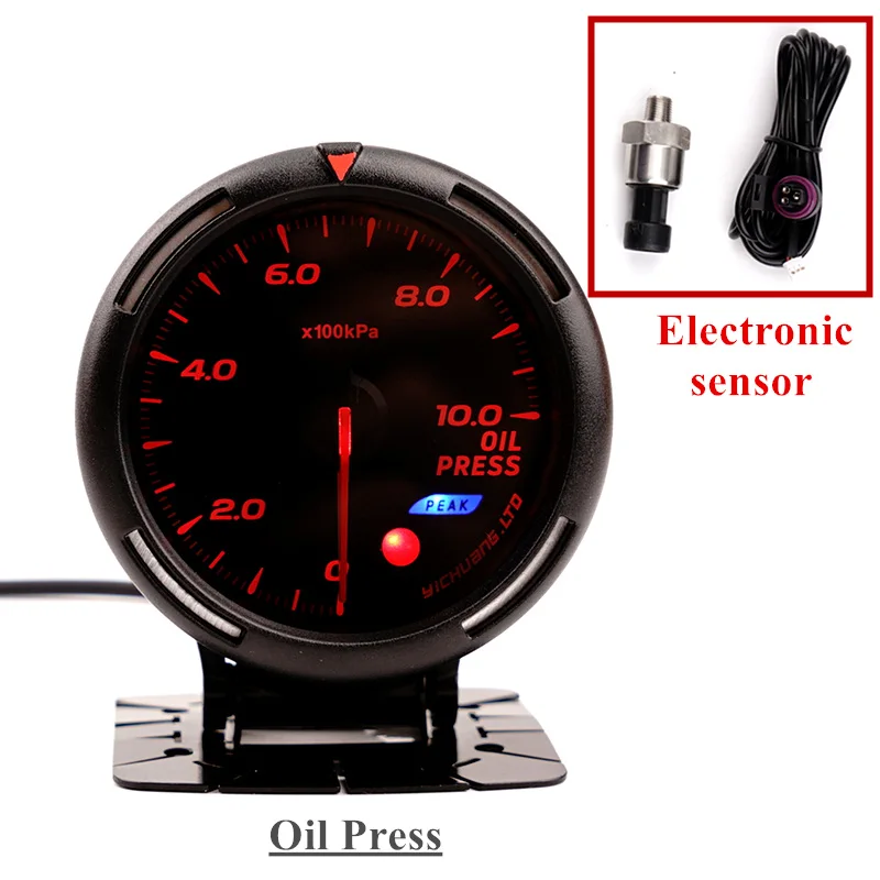 DEFI Boost Gauge для suzuki vitara qashqai j11 mini cooper fiat punto opel corsa octavia турбо Давление Авто метр 60 мм - Цвет: Oil Press-Electronic