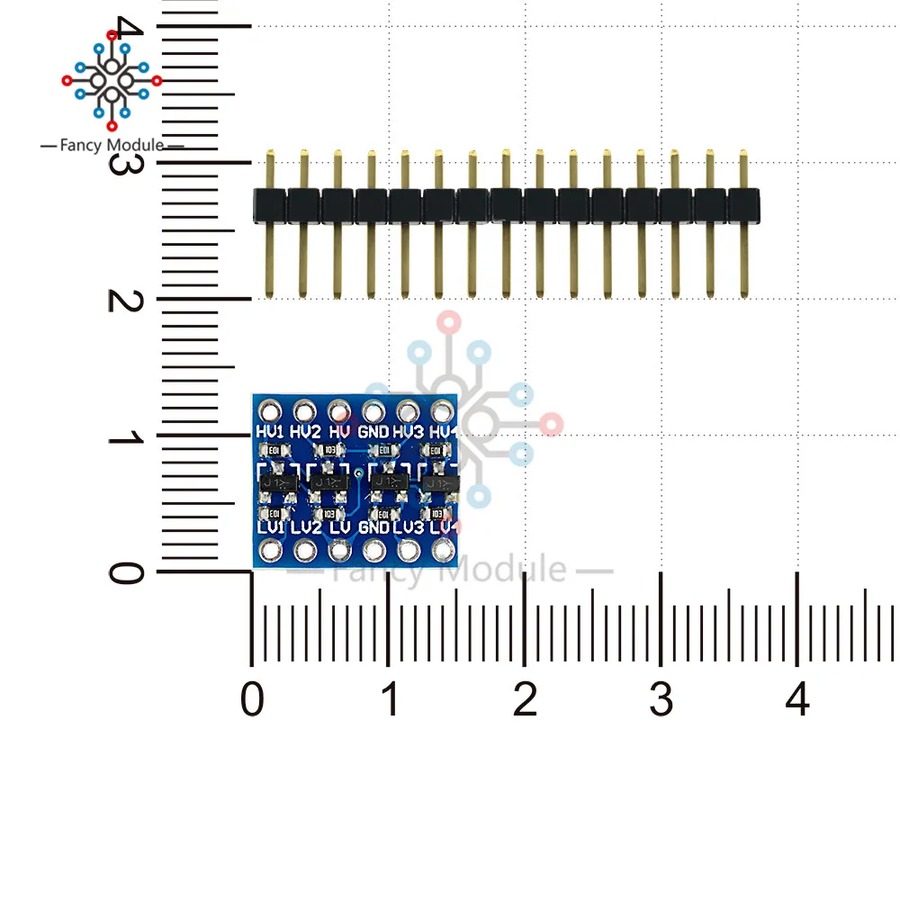 10 шт IIC I2C логический уровень конвертер Би-Плата управления Модуль 5 V 3,3 V DC модуль для Arduino с контакты Высокая Низкая Напряжение