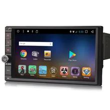 Android 7.1 Double 2 din Car GPS Navigation Bluetooth USB SD Player Sat Nav DAB+3G WiFi DVR