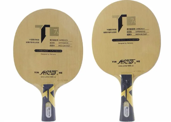 Yinhe T-7s [T7] T7s cypress углерода Настольный теннис лезвия для ракетки для 40 + новый материал мяч