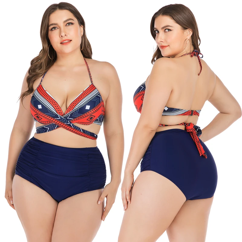 

Set bikini plus size 2019 women sexy beach bikini push up swimwear woman brazilian bikini big size swimsuit for woman bath suit