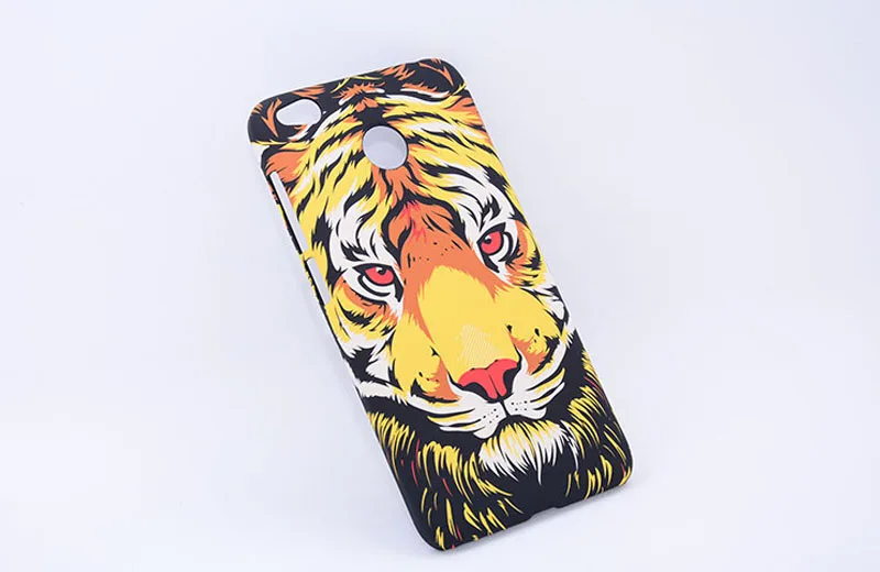Luminous Aztec Animal Case for Xiaomi Redmi 4X Note 4X Cover Embossed Rabbit Wolf Elephant PC Funda Case For Redmi Pro Mi Mix 2  (23)