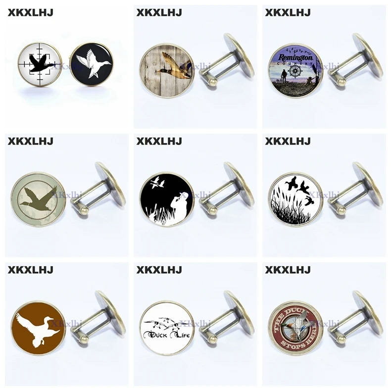 Новая модная бронзовая Натуральная кожа ручной работы круглая дикая утка