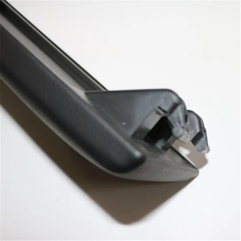 Black Leather Center Console Armrest Cover Lid (7)
