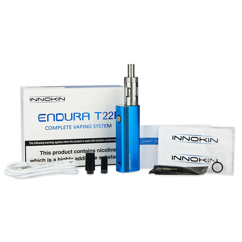 Оригинальный 14 Вт Innokin Endura T22E набор W/2000mAh T22 Батарея и 2 мл Prism T18E бак электронная