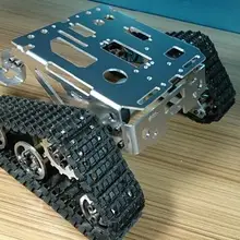 DIY 316 сплав шасси танка/гусеничная машина для дистанционного управления/части робота для производителя DIY/Набор для разработки