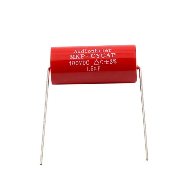 

1PC Audiophiler Axial MKP Audio Grade Capacitor 1.5-8UF 400VDC For HIFI DIY Frequency Capacitance Guitar Amplifier