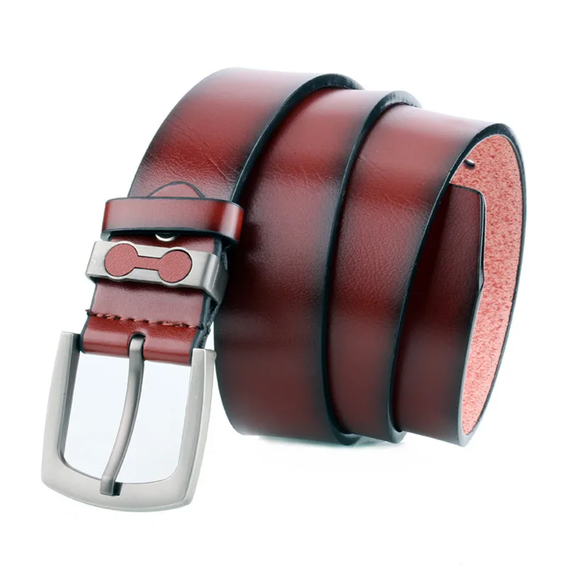 

2019 Brand Pin Buckle Belt for Male Quality PU Luxury Waist Strap Designer Men Belt w/3.7cm Leather Belts for Jeans Casual Belt