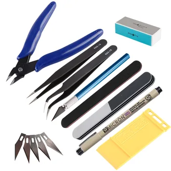 

NEW Assembly Basic Tools Set For Gundam Diorama Wargame Ho Scale Train Railway Miniature Model Building Kits Hobby Accessory