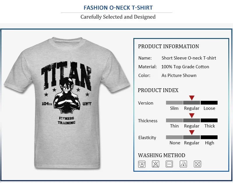 Titan Fitness Cotton Tops T Shirt for Men Normal T Shirt Crazy Funny O-Neck Sweatshirts Short Sleeve Free Shipping Titan Fitness