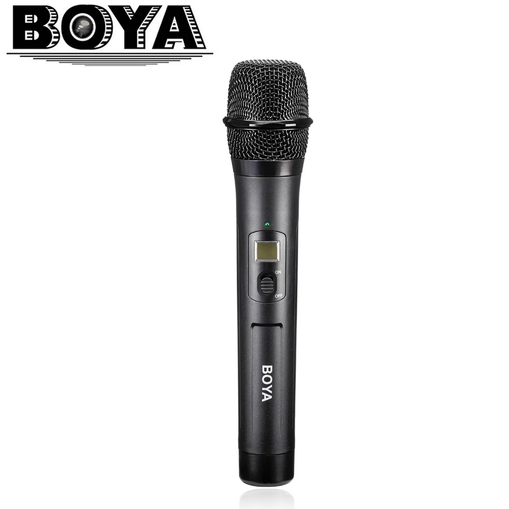 BOYA BY-WHM8 Microphone UHF transmission with 48UHF channels Work with BY-WM8 /BY-WM6 Receiver BOYA BY-WHM8 Microphone UHF transmission with 48UHF channels Work with BY-WM8 /BY-WM6 Receiver