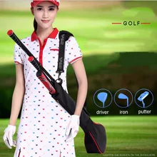 CRESTGOLF Nylon Sacos de Arma de Golfe Para Homens e Mulheres Ao Ar Livre Saco Acessórios Saco Equipamentos de Clubes de Golfe Prática
