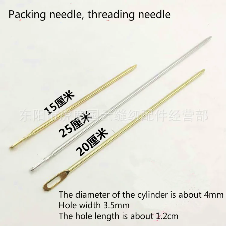 Loose fastening belt piercer large needle packing needle rope piercing