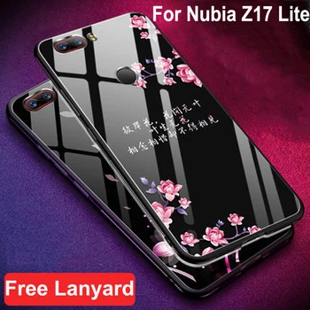 

Tempered Glass Phone Case For Nubia Z17 Lite All inclusive Case soft Edge Cover 5.5'' For Nubia Z17Lite z 17 lite cases Coque