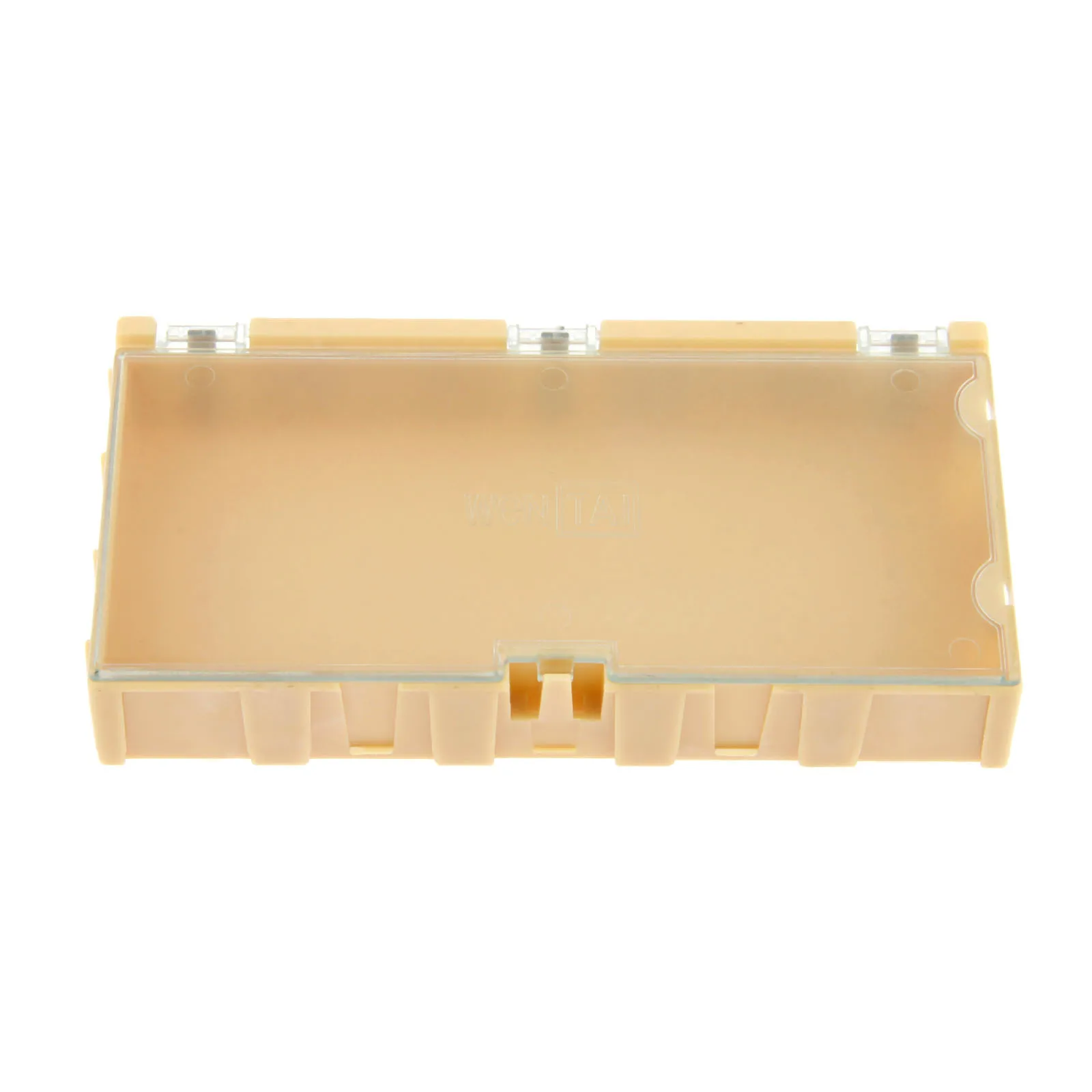 DRELD 1 шт. 4# желтая коробка для хранения компонентов квадратные компоненты программной платы коробки SMT SMD комбинированные коробки инструмент пластиковый корпус 125*63*21 мм