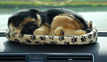 

about 29x23cm wolfhound dog model,charcoal bag mat air freshener,car accessories decoration gift a1730