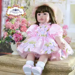 55 см имитация моды Bonecas Princesas Kawaii Beb Reborn Menina силиконовые реборн Детские куклы реалистичные детские реборн Brinquedos