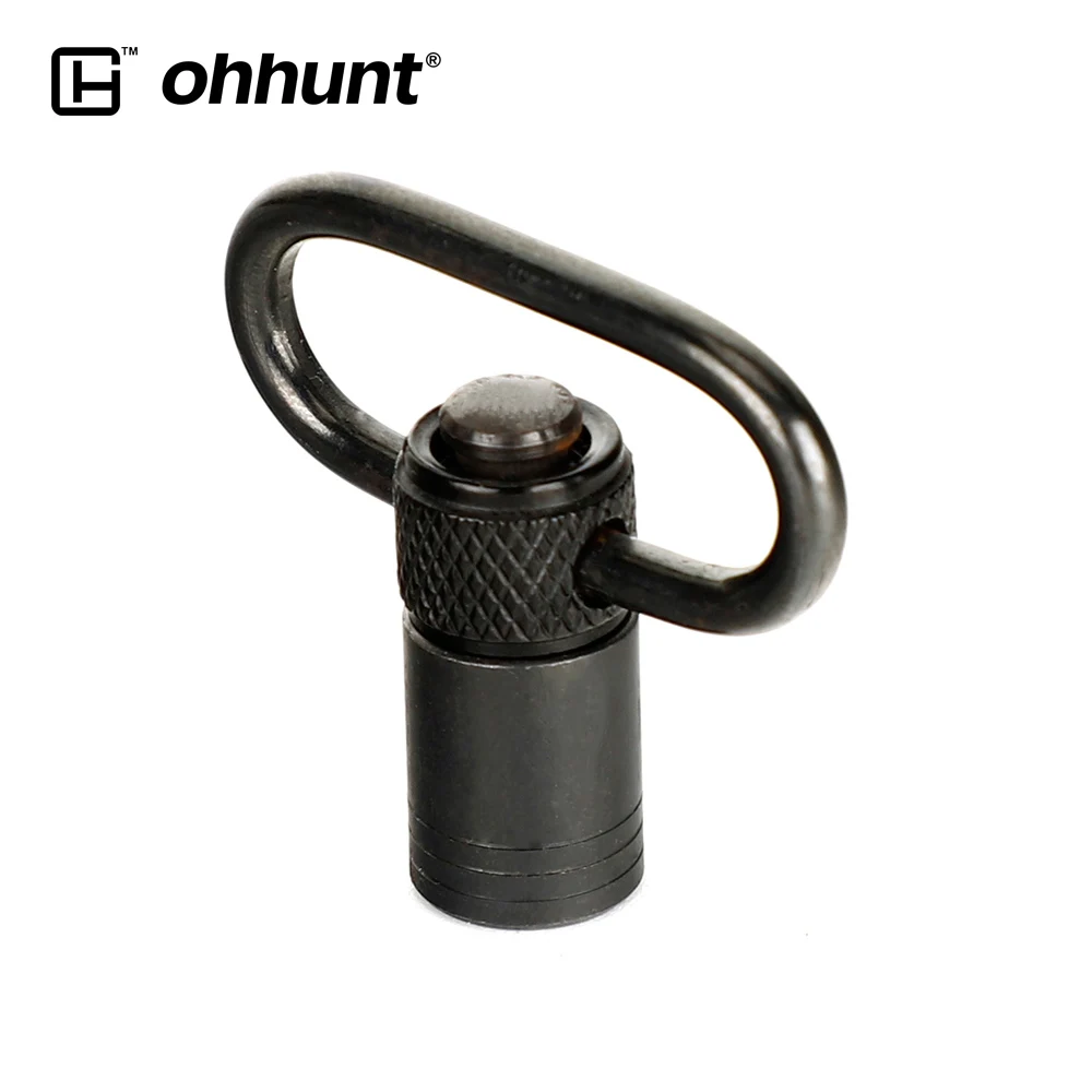 

ohhunt 1 inch QD Push Button Detachable Sling Swivels for Most Bolt Action Tactical Rifle Hunting Gun Accessories