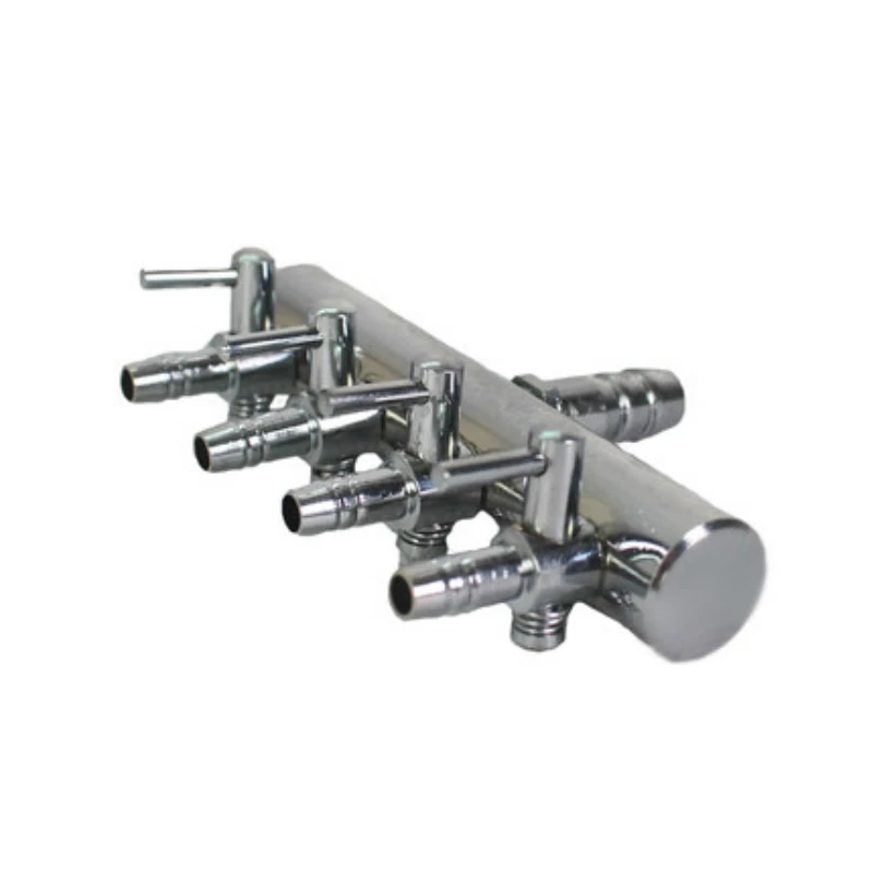 

2/4/6/8/10-Way Aquarium Air Flow Control Lever Valve Chromium Copper Distributor Fish Tank Splitter Pump Accessories